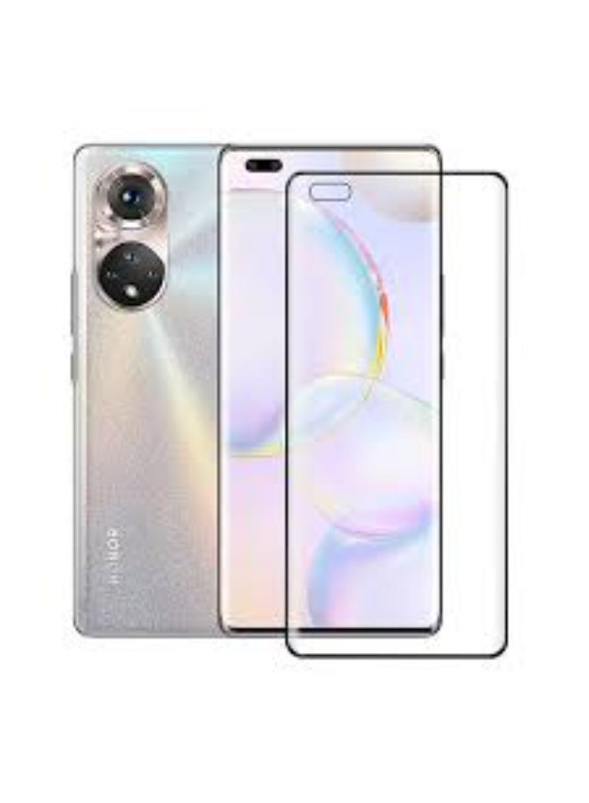 Screen Protector For Honor 50 , 5D Tempered Glass Protector 9H Hardness, Bubble Free, HD Clear Honor 50 Screen Protector